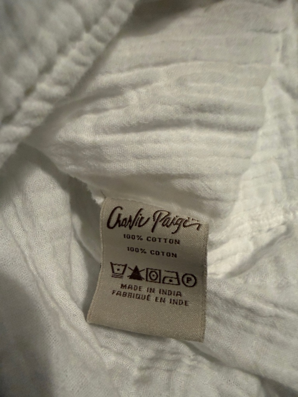 Women's V-Neck Long-Sleeve Top - White - Picture 5 of 6